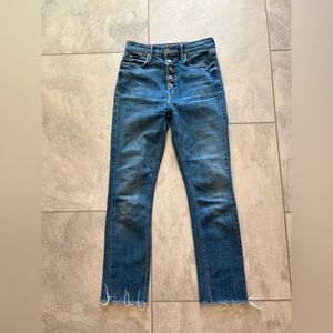 MOTHER The Pixie Dazzler Ankle Fray